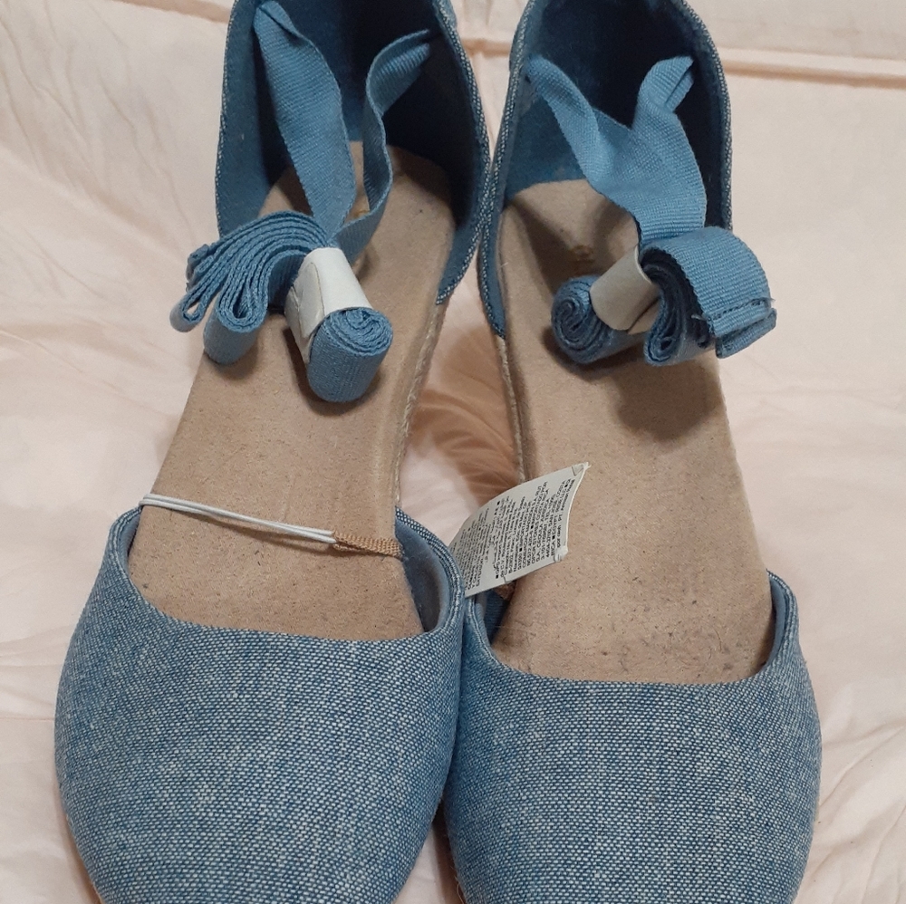 New Old Navy Cambray Espadrille